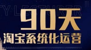 90天淘宝系统化运营，从入门到精通-搞个副业