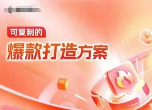 天猫电商爆款运营，可复制的爆款打造方案(线下内训课录音+字幕)-搞个副业