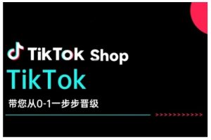 TikTok Shop带您从0-1一步步晋级，开启电商新征程，在TikTok商业领域实现突破与成长-搞个副业