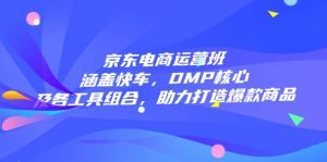 京东电商运营班：涵盖快车，DMP核心及各工具组合，助力打造爆款商品-搞个副业