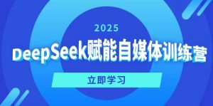 DeepSeek赋能自媒体训练营，定位、变现、爆文全攻略！-搞个副业