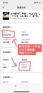 外面卖998的AI短视频教辅资料带货，抖音跟视频号都可以做，快速起号(素材+课程)-搞个副业