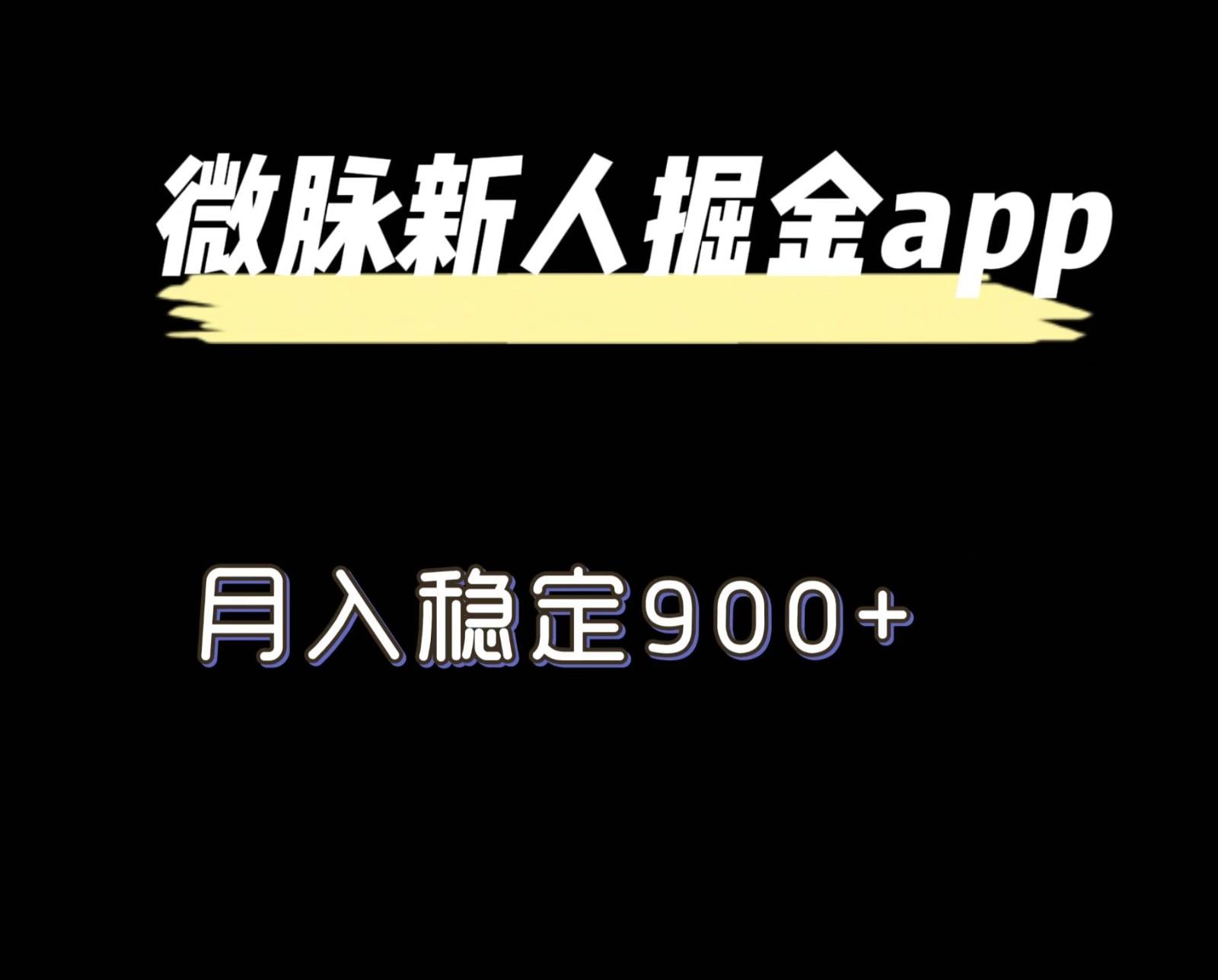 最新微脉长久项目，拉新掘金，月入稳定900+-搞个副业