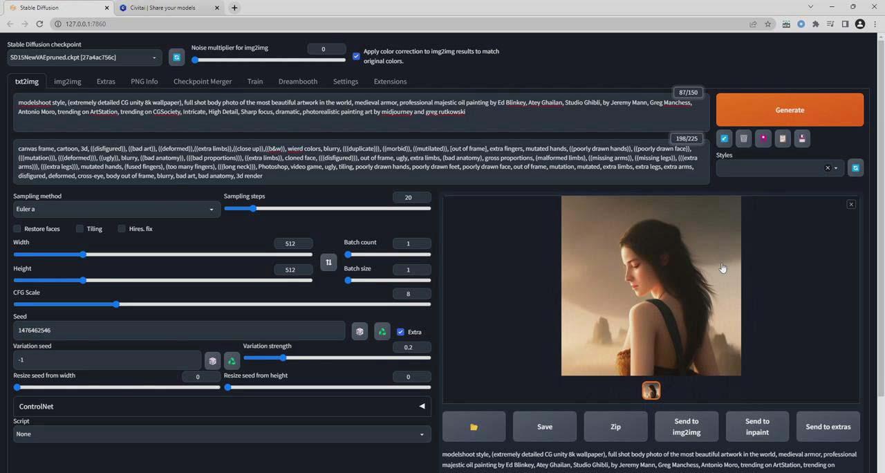图片[2]-Stable Diffusion 大师班: 利用AI创建艺术图像及视频-31视频课-中英字幕-搞个副业