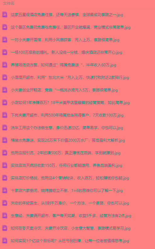 图片[2]-(9607期)真实有效391套商业模式，年入几十到几百万案例解析(电子书+视频+图文)-搞个副业
