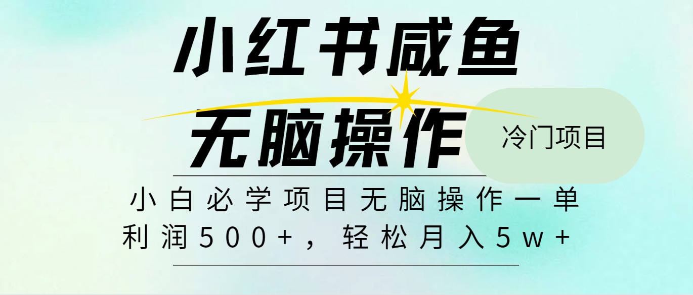 全网首发2024最热门赚钱暴利手机操作项目，简单无脑操作，每单利润最少500+-搞个副业