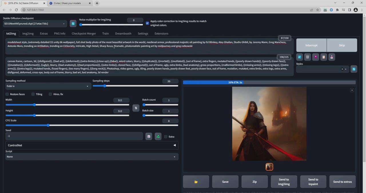 图片[1]-Stable Diffusion 大师班: 利用AI创建艺术图像及视频-31视频课-中英字幕-搞个副业