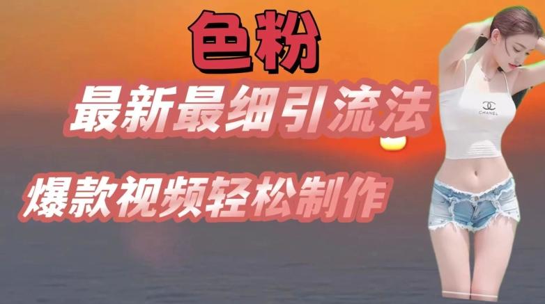 se粉最新最细引流法，七天螺旋起号法，爆款视频轻松制作【揭秘】-搞个副业