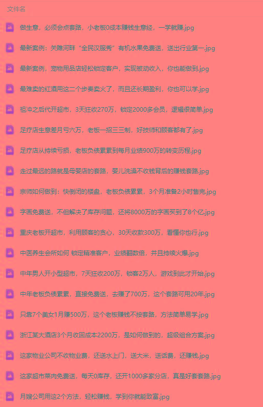 图片[3]-(9607期)真实有效391套商业模式，年入几十到几百万案例解析(电子书+视频+图文)-搞个副业
