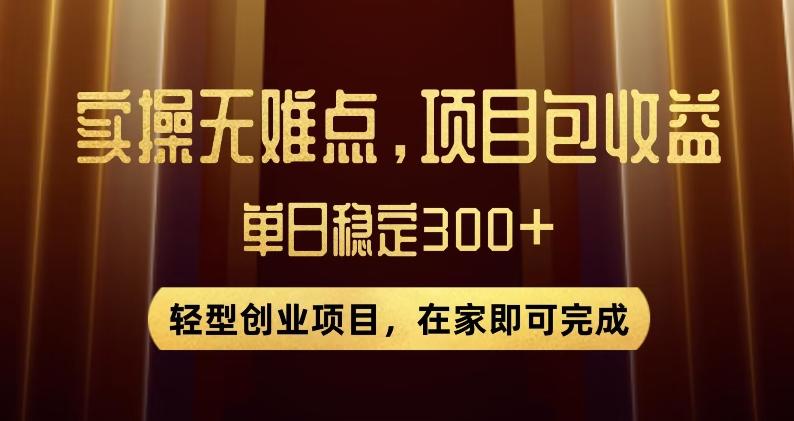 王炸项目！无门槛优惠券，单号日入300+，无需经验直接上手【揭秘】-搞个副业