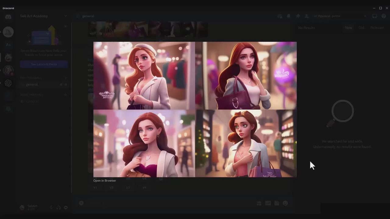 图片[5]-掌握 MidJourney V5 AI + ChatGPT创建一致的角色设计图像-22节课-中英字幕-搞个副业